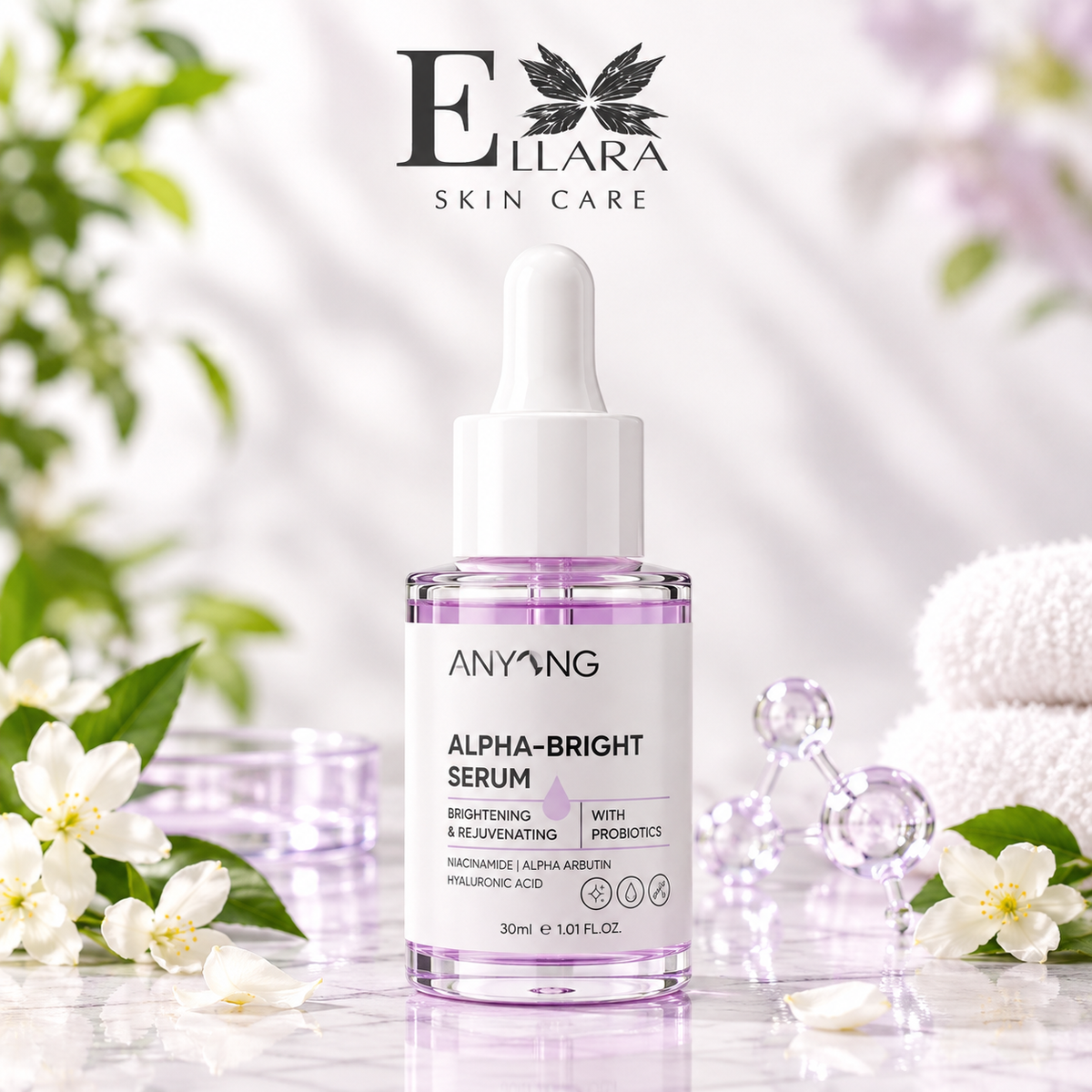 Ellara Alpha Bright Serum – Brightening & Radiance Serum
